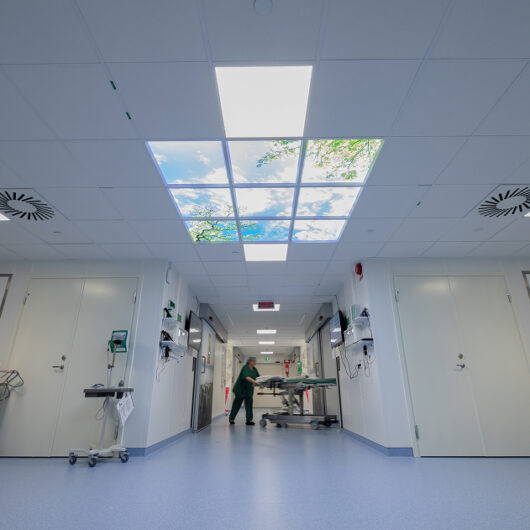 inside a hospital with cleanroom solutions